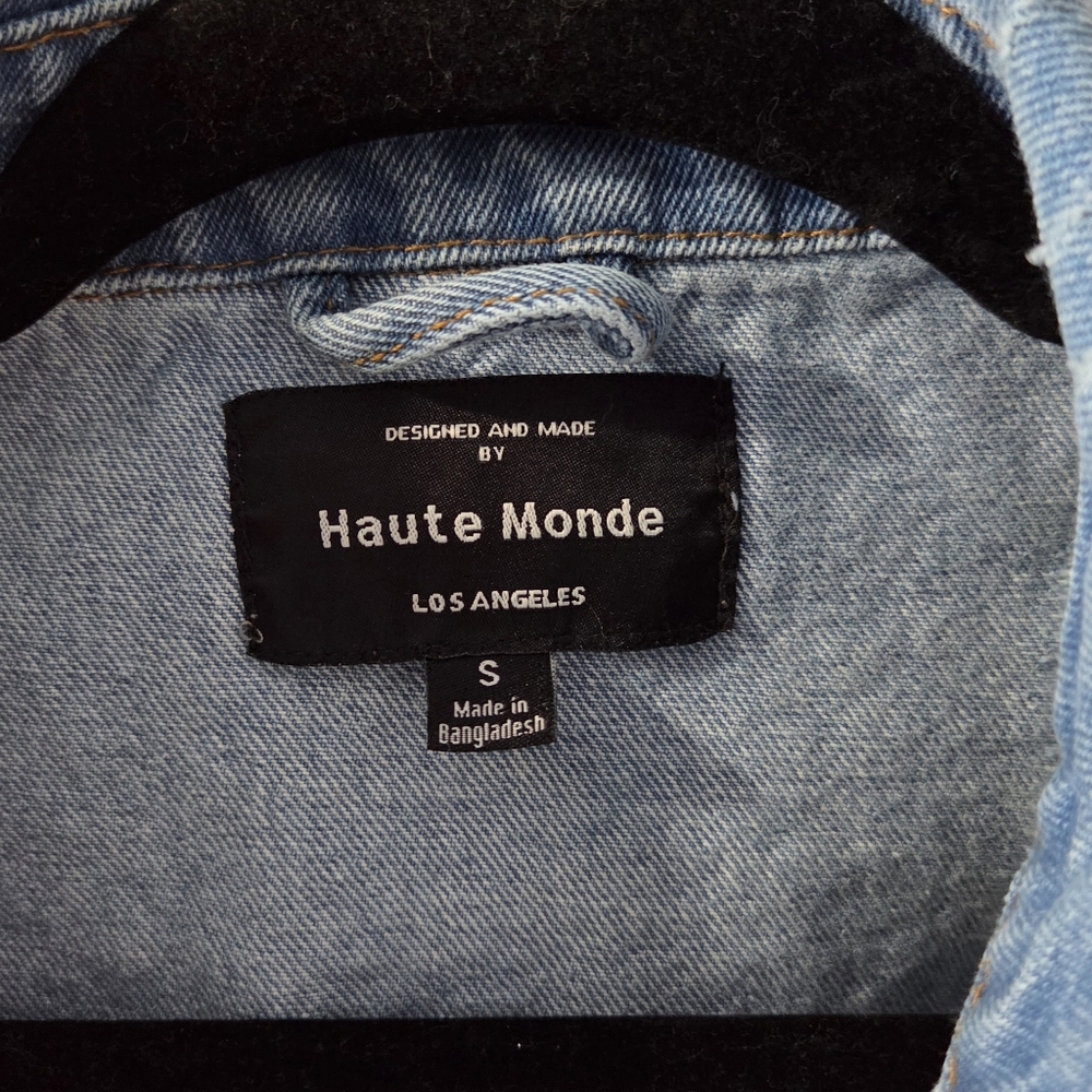Embroidered Jean Jacket - Picture 9 of 9
